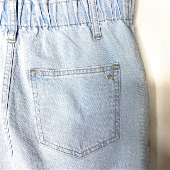 MADEWELL 90"s Paperbag Mom Jeans High Elastic Waist 27 - Picture 6 of 10